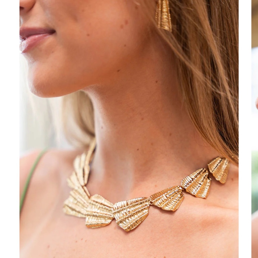 Mignonne Gavigan Gold Chain “Nellie” Necklace NWT